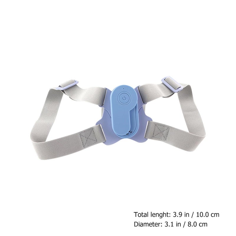Blue Posture Corrector Back Brace Shoulder Support Belt For Humpback Reduction Spinal Alignment - Image 2